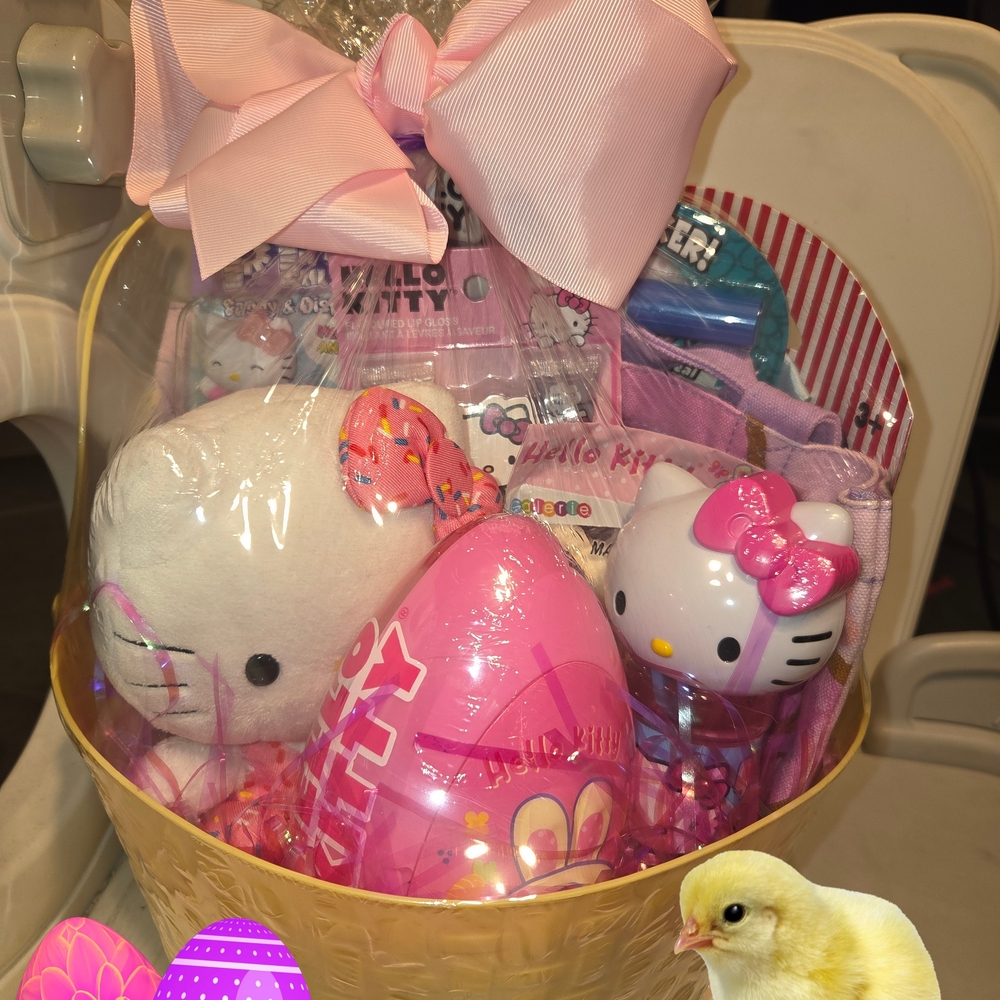 Hello Kitty Easter Basket